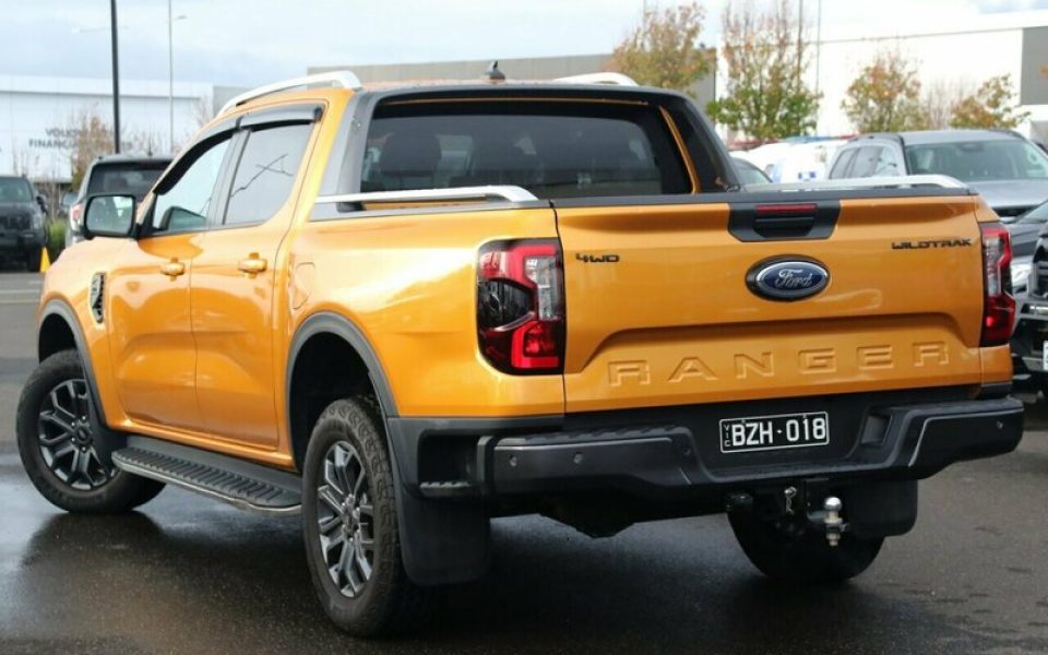 2022 Ford Ranger Wildtrak FullTime 4WD DR Dual Cab (Yellow) Used Car