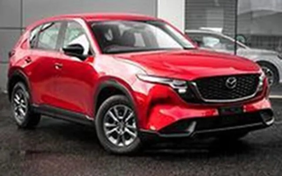 2026 Mazda CX-5 KM0HA0 G25 SKYACTIV-Drive i-ACTIV AWD Evolve Soul Red Crystal 6 Speed