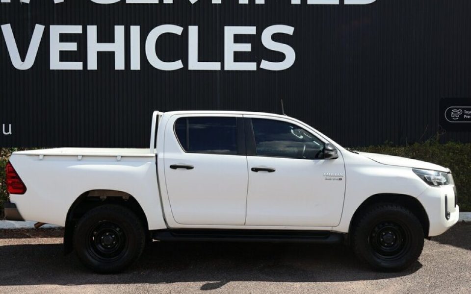 2021 Toyota Hilux SR Double Cab 4x2 Hi-Rider Dual Cab (Glacier White) Used Car