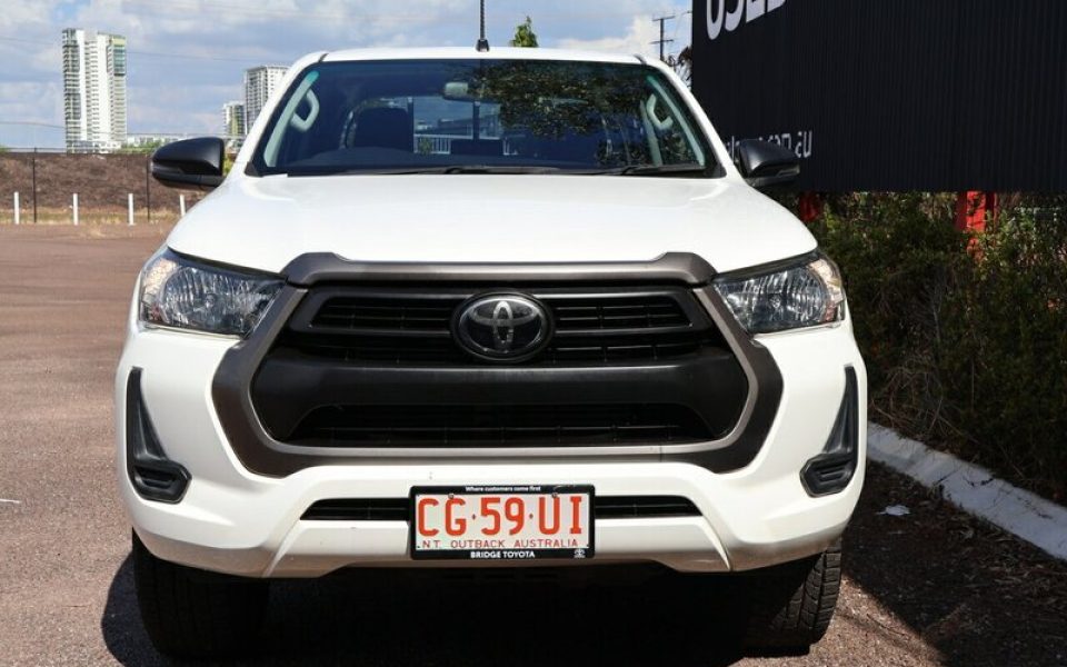 2021 Toyota Hilux SR Double Cab 4x2 Hi-Rider Dual Cab (Glacier White) Used Car