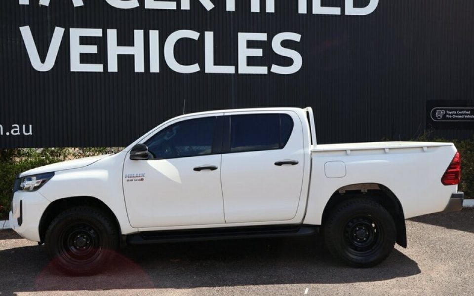 2021 Toyota Hilux SR Double Cab 4x2 Hi-Rider Dual Cab (Glacier White) Used Car