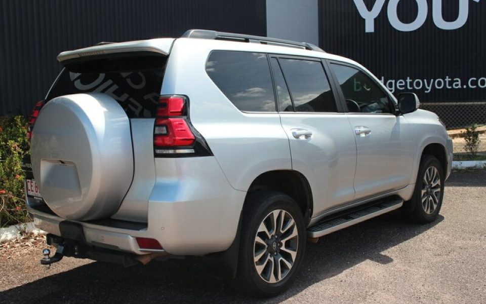2022 Toyota Landcruiser Prado VX Wagon (Silver Pearl) Used Car