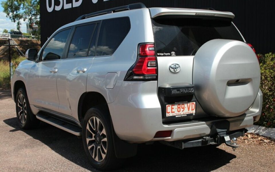 2022 Toyota Landcruiser Prado VX Wagon (Silver Pearl) Used Car