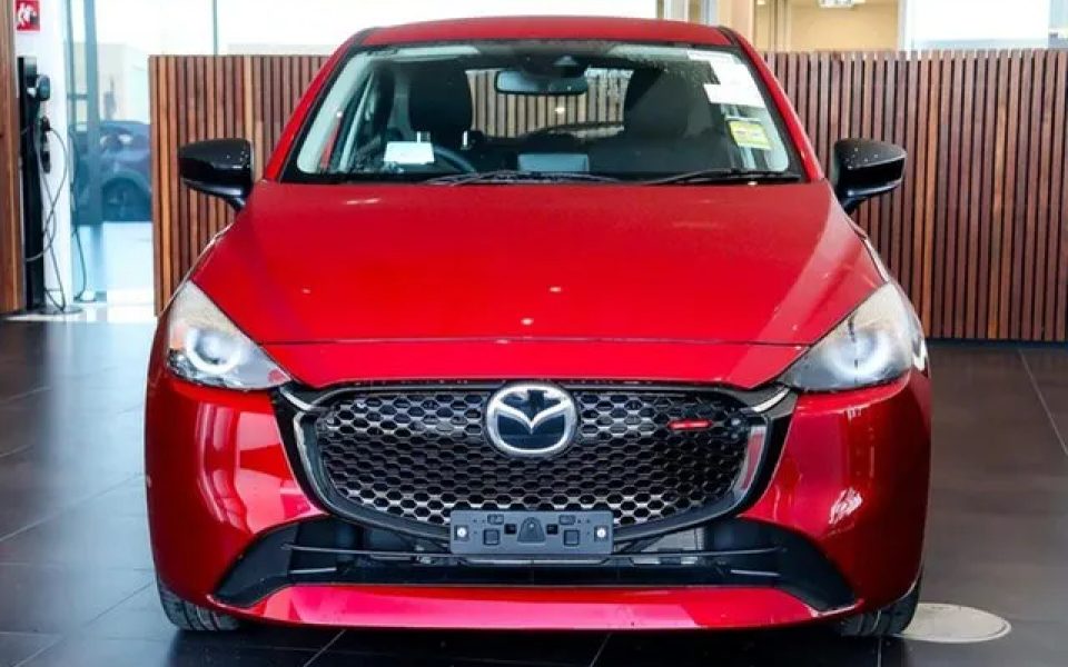 2026 Mazda 2 DJ2HAA G15 SKYACTIV-Drive Evolve Soul Red Crystal 6 Speed Sports Automatic Hatchback