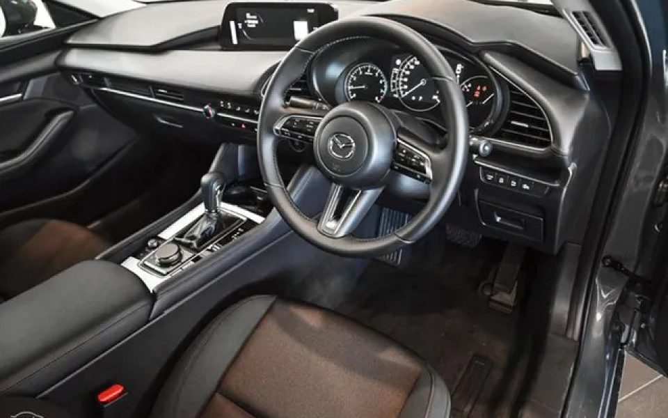 2026 Mazda 3 BP2S7A G20 SKYACTIV-Drive Pure Polymetal Grey 6 Speed Sports Automatic Sedan