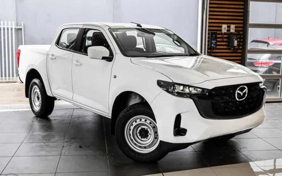 2025 Mazda BT-50 TFR41J XS 4x2 Ice White 8 Speed Sports Automatic Utility