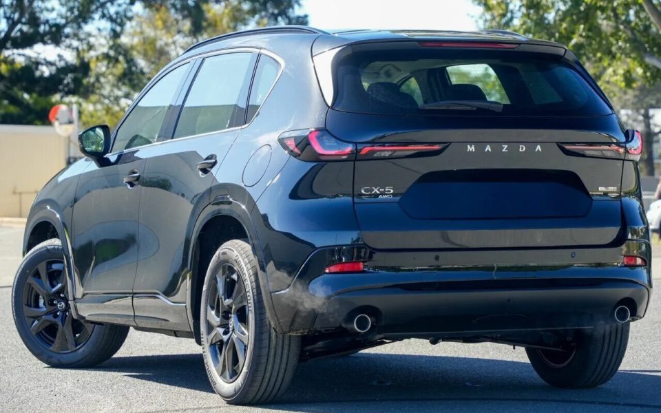 2026 Mazda CX-5 KM0HA0 G25 SKYACTIV-Drive i-ACTIV AWD GT SP Jet Black 6 Speed Sports Automatic Wagon