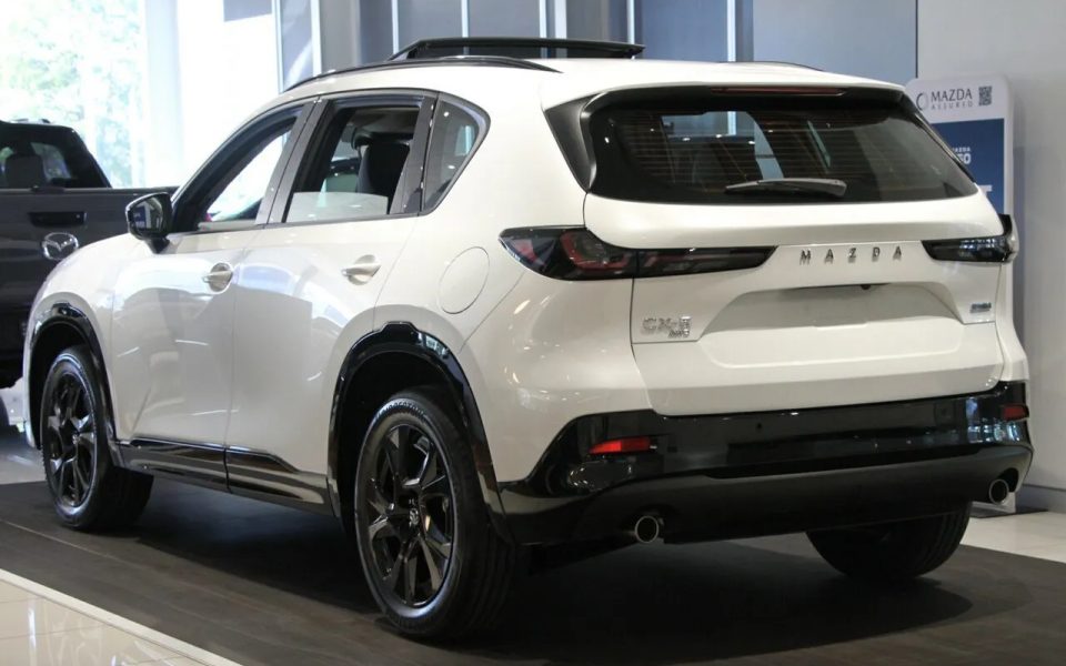 2026 Mazda CX-5 KM0HA0 G25 SKYACTIV-Drive i-ACTIV AWD Akera Rhodium White 6 Speed Sports Automatic