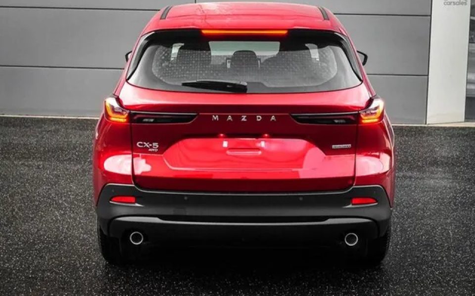 2026 Mazda CX-5 KM0HA0 G25 SKYACTIV-Drive i-ACTIV AWD Evolve Soul Red Crystal 6 Speed