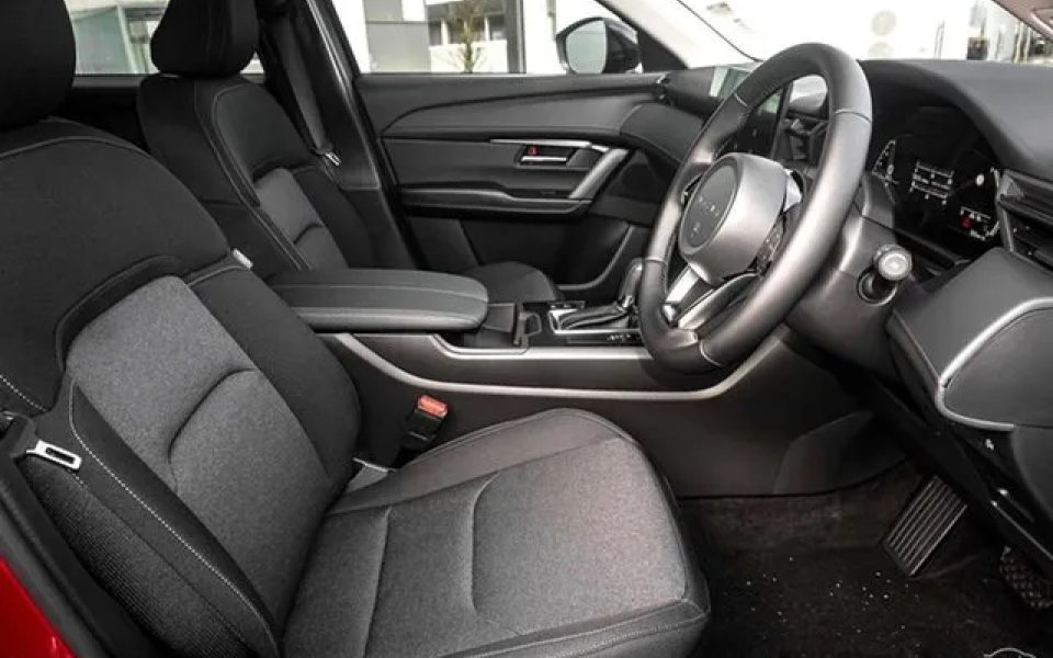 2026 Mazda CX-5 KM0HA0 G25 SKYACTIV-Drive i-ACTIV AWD Evolve Soul Red Crystal 6 Speed