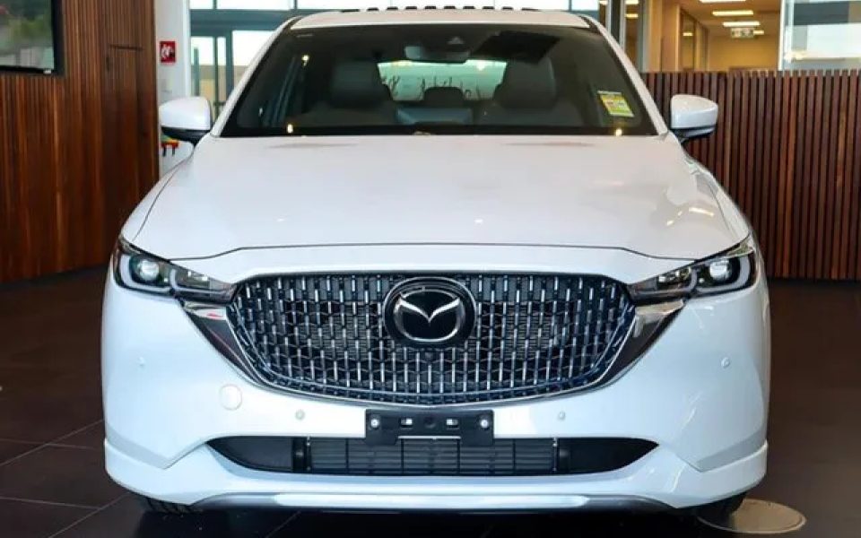 2026 Mazda CX-5 KF4WLA G35 SKYACTIV-Drive i-ACTIV AWD Akera Rhodium White 6 Speed Sports Automatic