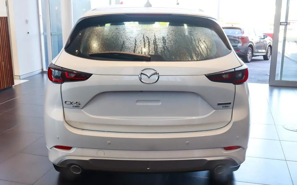 2026 Mazda CX-5 KF4WLA G35 SKYACTIV-Drive i-ACTIV AWD Akera Rhodium White 6 Speed Sports Automatic