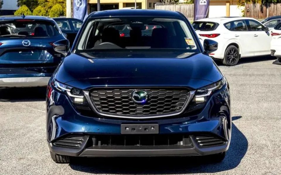 2026 Mazda CX-5 KM0HA0 G25 SKYACTIV-Drive i-ACTIV AWD Pure Navy Blue 6 Speed Sports Automatic Wagon