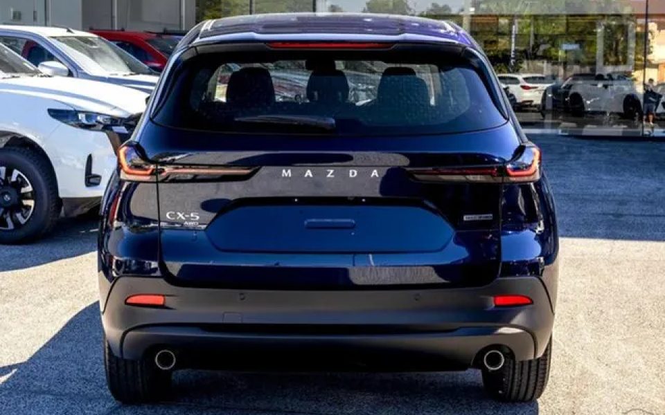 2026 Mazda CX-5 KM0HA0 G25 SKYACTIV-Drive i-ACTIV AWD Pure Navy Blue 6 Speed Sports Automatic Wagon