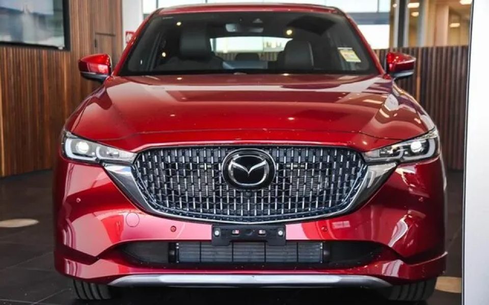 2025 Mazda CX-5 KF4WLA G35 SKYACTIV-Drive i-ACTIV AWD Akera Soul Red Crystal 6 Speed
