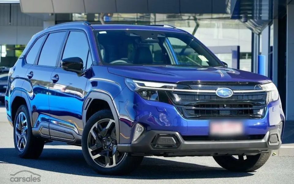 2026 Subaru Forester S6 MY26 Touring CVT AWD Blue 8 Speed Constant Variable Wagon