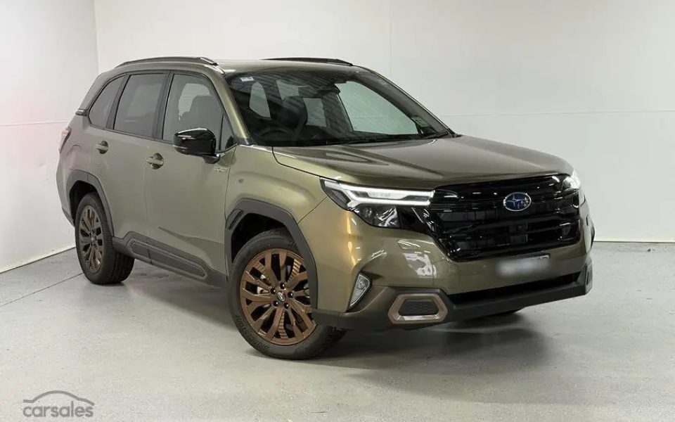 2026 Subaru Forester S6 MY26 Hybrid Sport CVT AWD Autumn Green 8 Speed Constant Variable Wagon