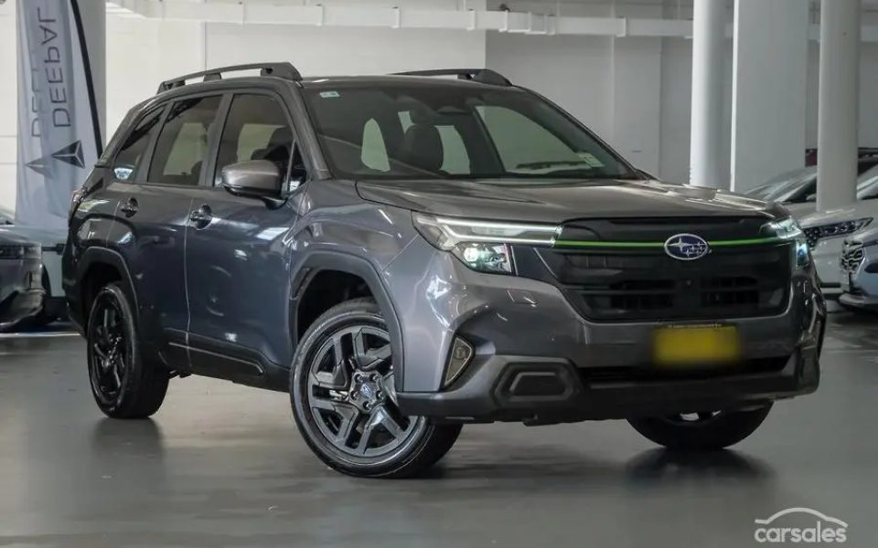 2026 Subaru Forester S6 MY26 Sport CVT AWD Magnetite Grey 8 Speed Constant Variable Wagon