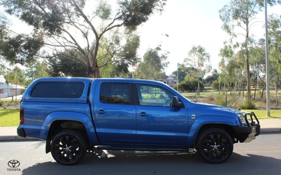 2019 Volkswagen Amarok TDI580 Highline Black