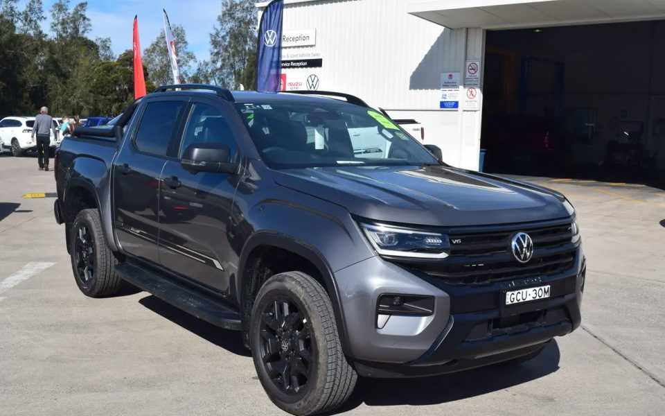 2026 Volkswagen Amarok NF MY26 TDI600 4MOTION Perm Dark Label Dark Grey 10 Speed Automatic Utility