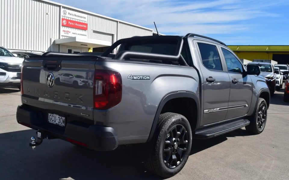 2026 Volkswagen Amarok NF MY26 TDI600 4MOTION Perm Dark Label Dark Grey 10 Speed Automatic Utility