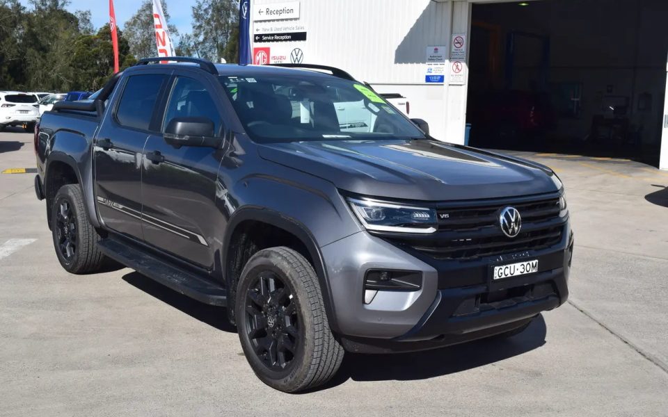 2026 Volkswagen Amarok NF MY26 TDI600 4MOTION Perm Dark Label Dark Grey 10 Speed Automatic Utility