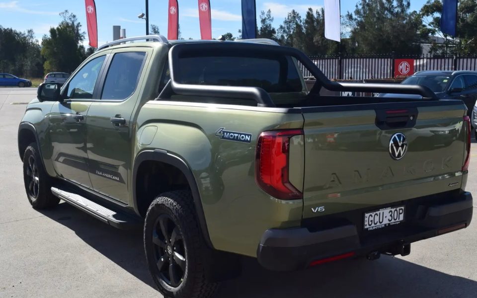2026 Volkswagen Amarok NF MY26 TDI600 4MOTION Perm PanAmericana Reed Green Metallic 10 Speed