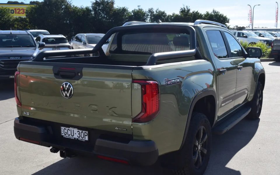 2026 Volkswagen Amarok NF MY26 TDI600 4MOTION Perm PanAmericana Reed Green Metallic 10 Speed