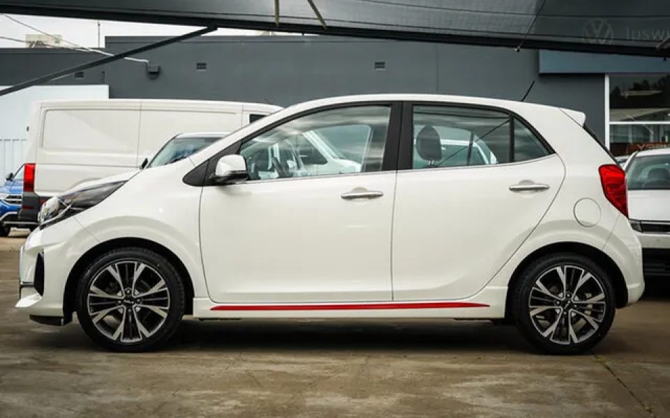 2023 Kia Picanto JA MY23 GT-Line White 5 Speed Manual Hatchback