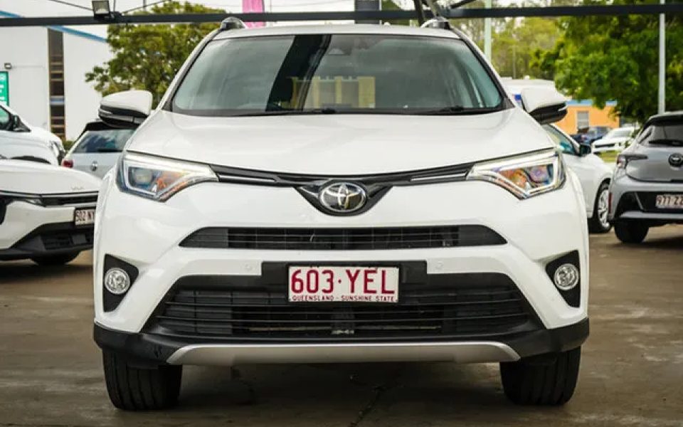2018 Toyota RAV4 ASA44R GXL AWD White 6 Speed Sports Automatic Wagon